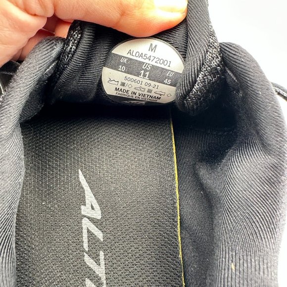 Altra Torin 5 Luxe Men Sz 11 AL0A5472001 Grey Black Knit Running Training Shoes - Picture 13 of 14